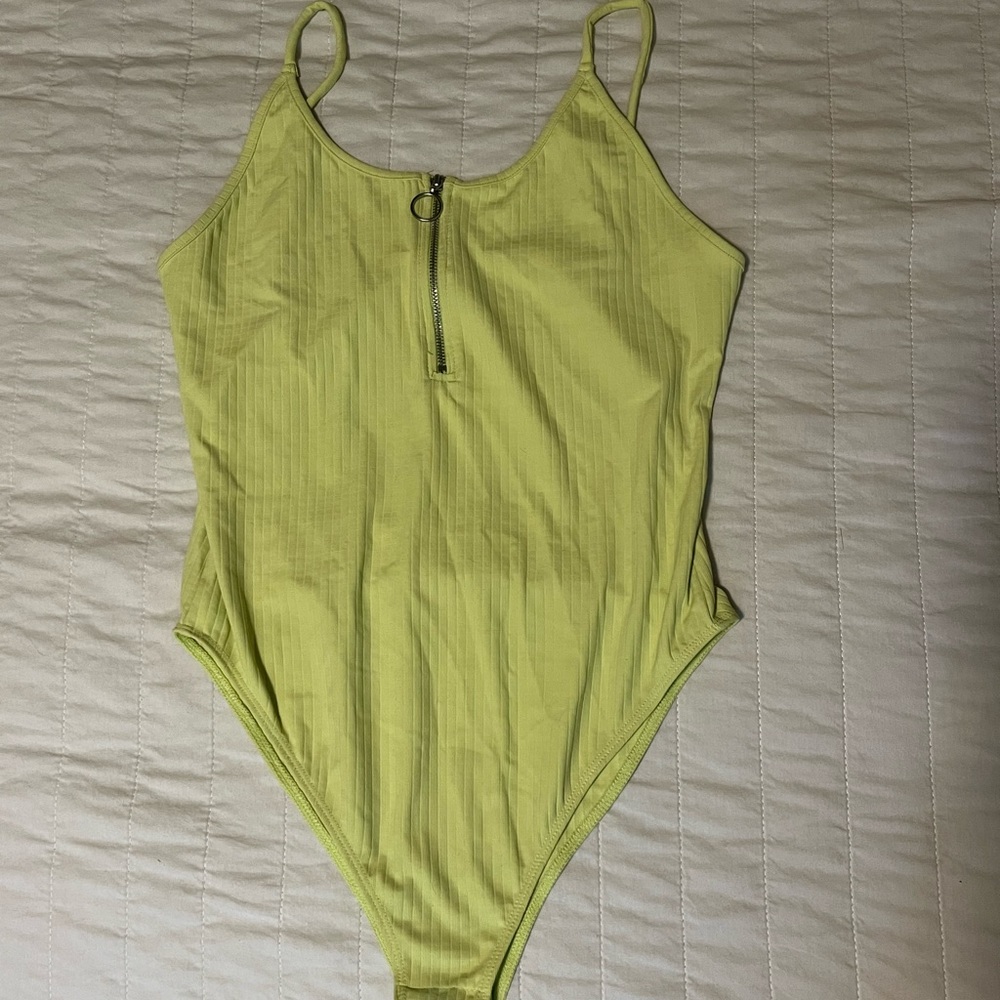 Spaghetti strap bodysuit Topshop